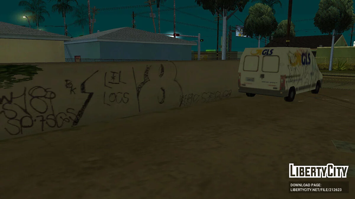 Bairros de Los Angeles v2 / GTA San Andreas