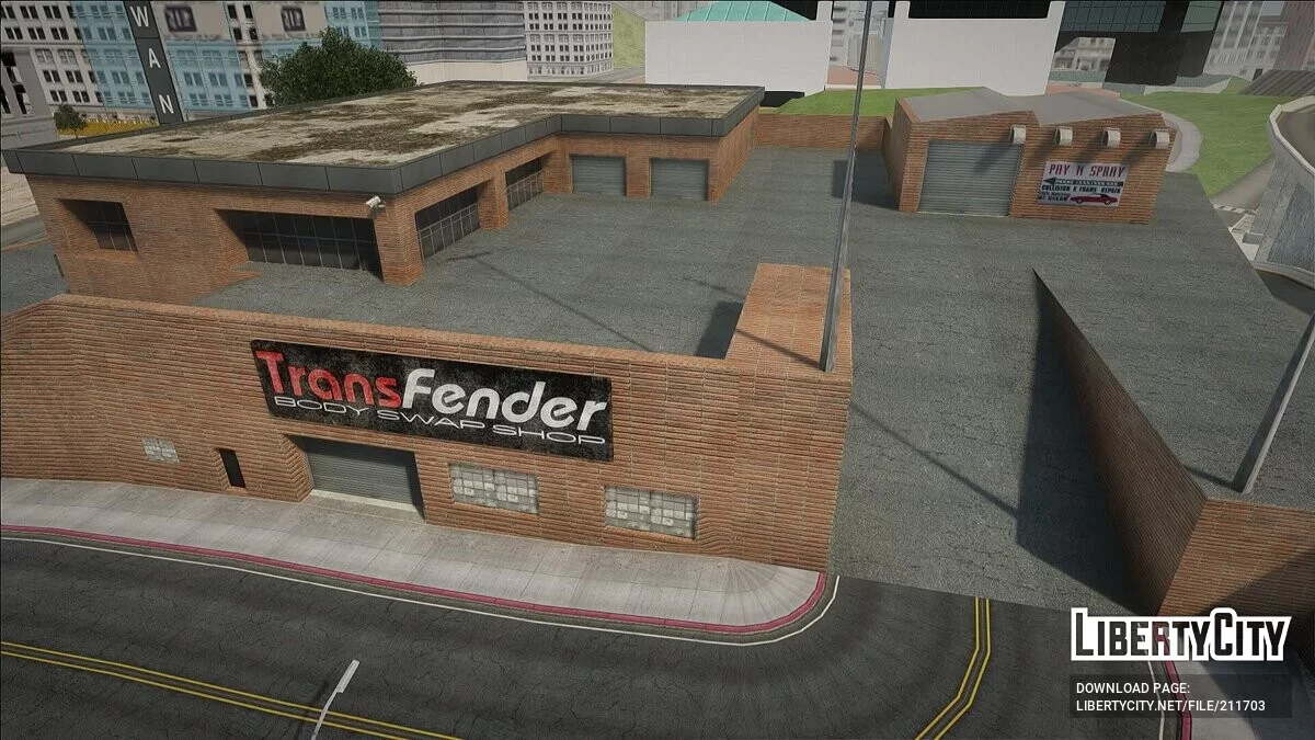 New HD textures of Wang Cars car dealership / GTA San Andreas