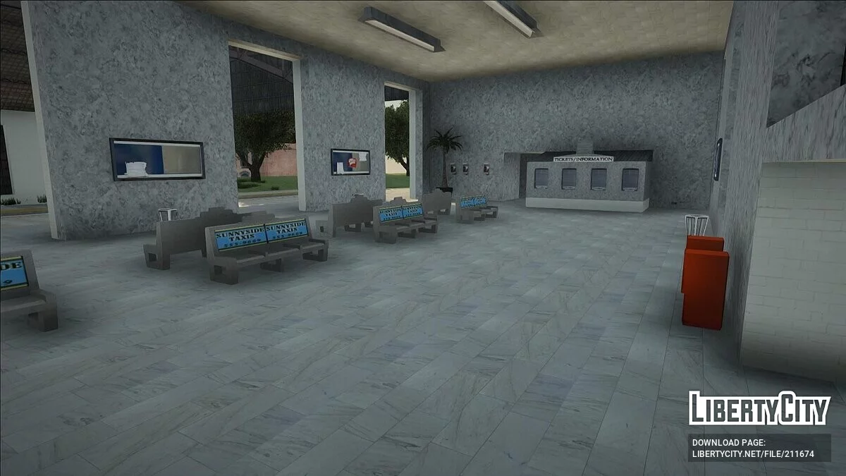 Tekstur Baru Stasiun Kereta Api di San Fierro / GTA San Andreas