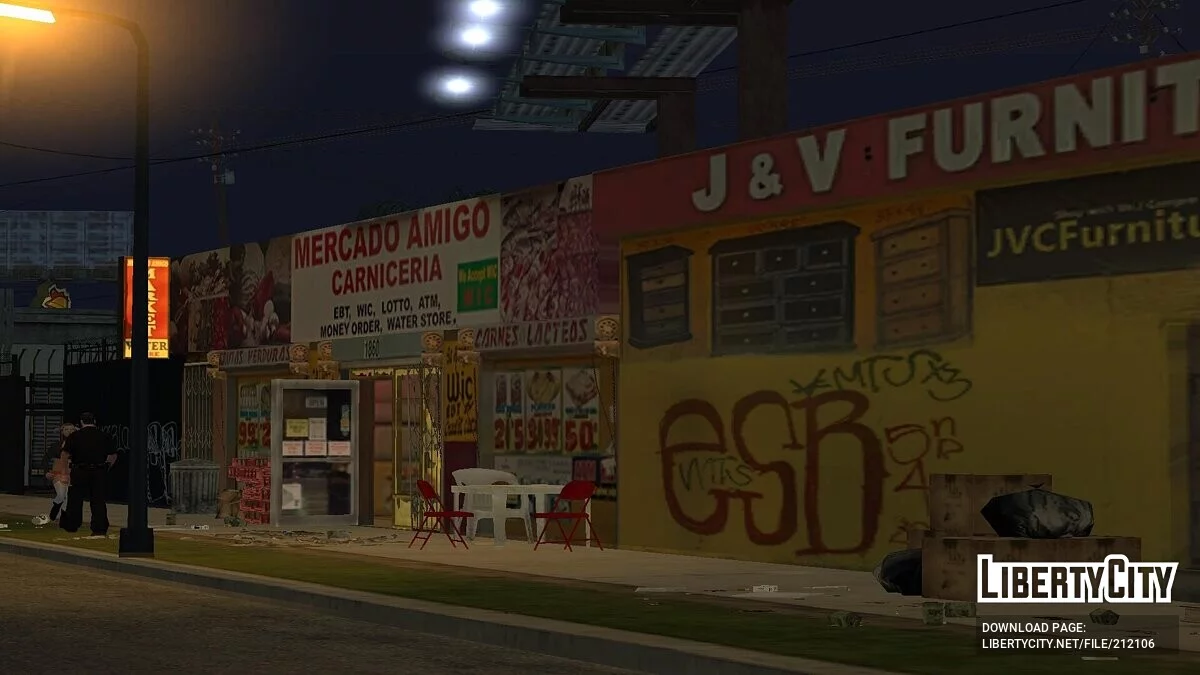 Watts Neighborhood / GTA San Andreas