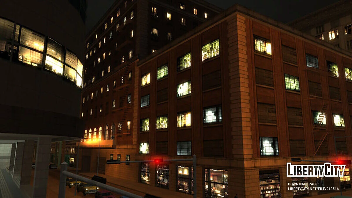 LS Şehir Merkezi Gece Pencereleri / GTA San Andreas