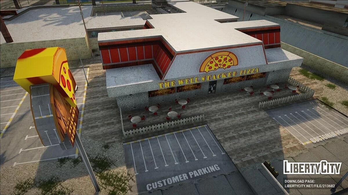 Los Santos'ta Yeni Pizzacı / GTA San Andreas