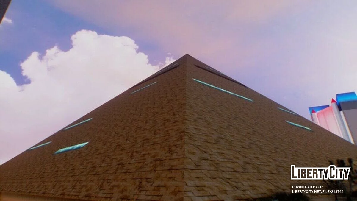Neue HD-Texturen der Pyramide / GTA San Andreas