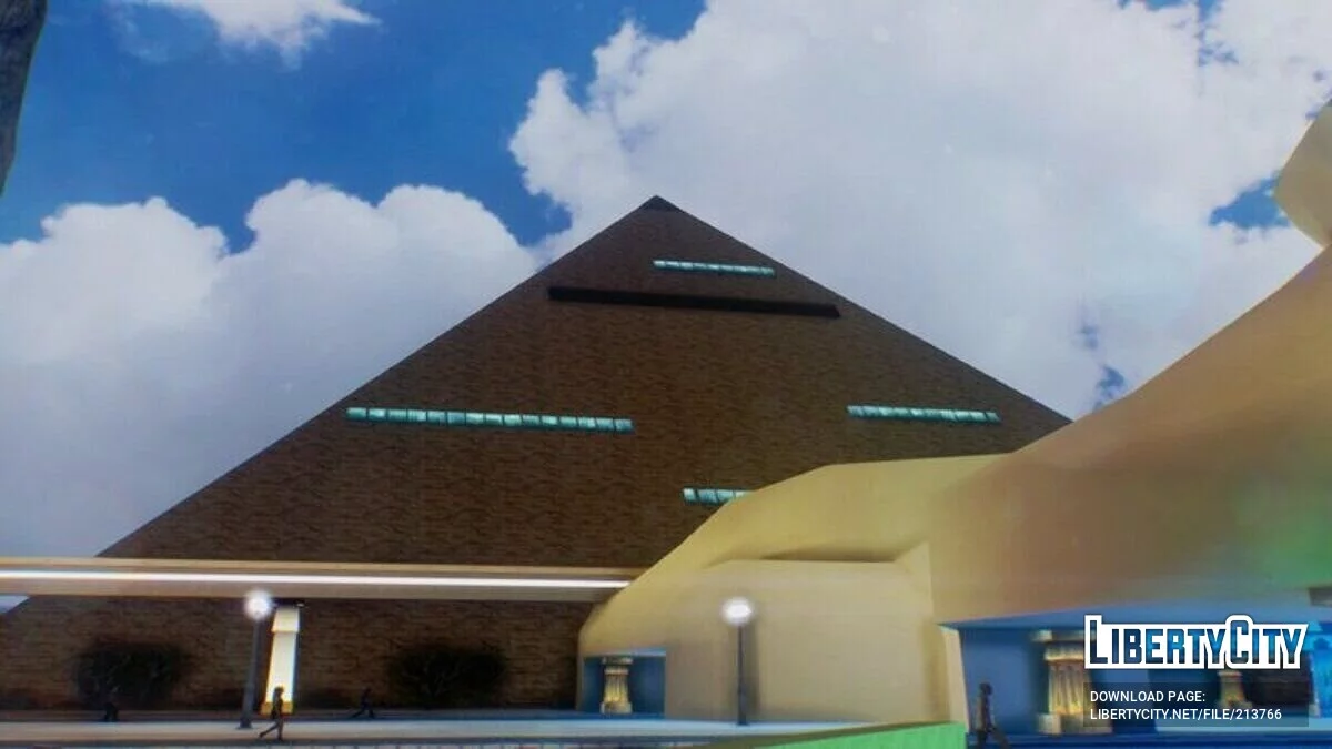 Neue HD-Texturen der Pyramide / GTA San Andreas