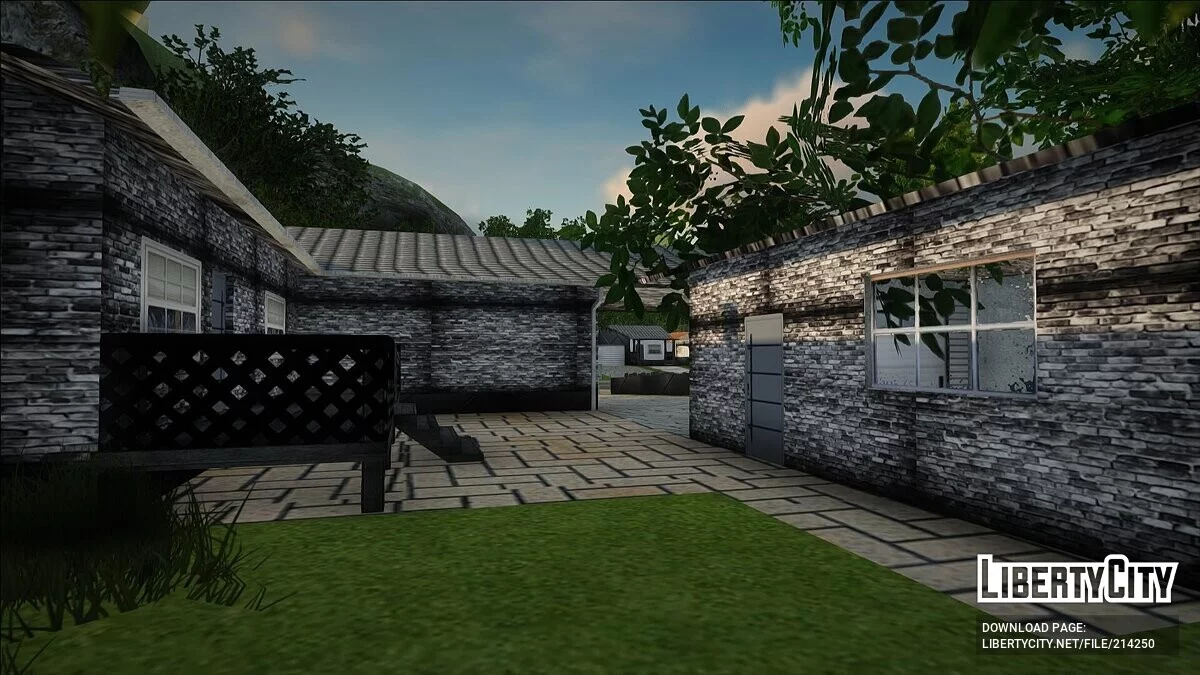 New textures of the house in Dillimore / GTA San Andreas