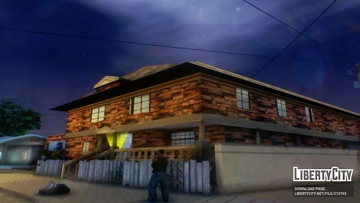 Grove Street'teki Yeni CJ Evi / GTA San Andreas