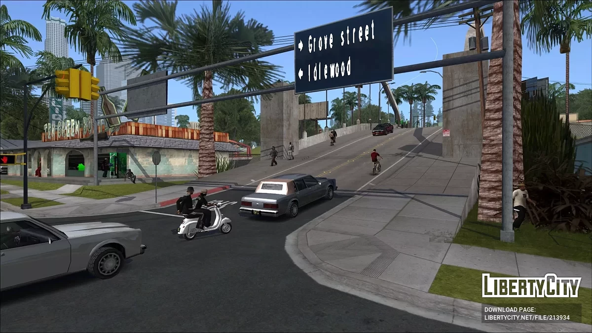 Routes de Los Santos v1.5 - REDÉMARRÉ / GTA San Andreas