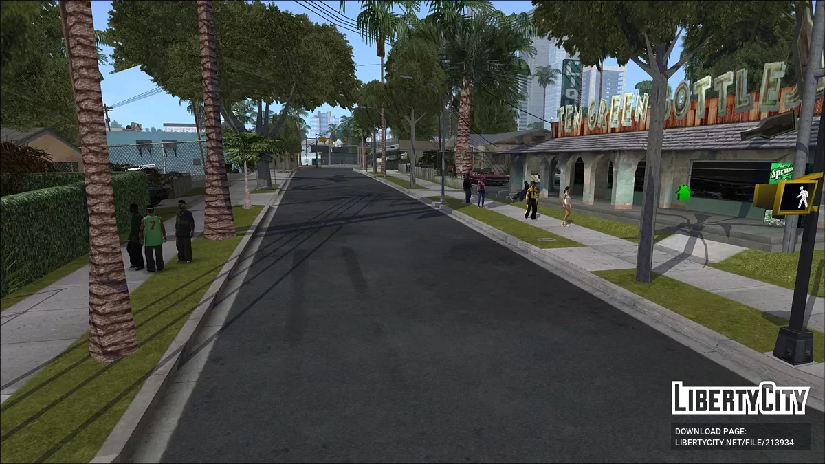 Routes de Los Santos v1.5 - REDÉMARRÉ / GTA San Andreas
