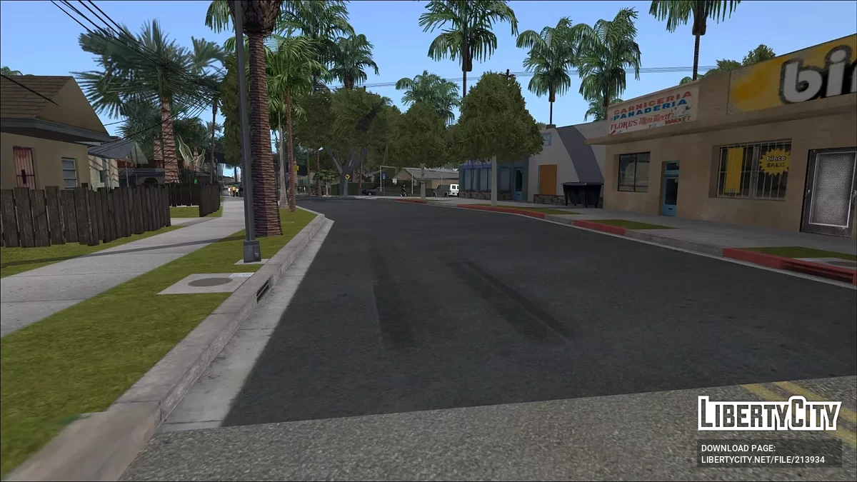 Routes de Los Santos v1.5 - REDÉMARRÉ / GTA San Andreas