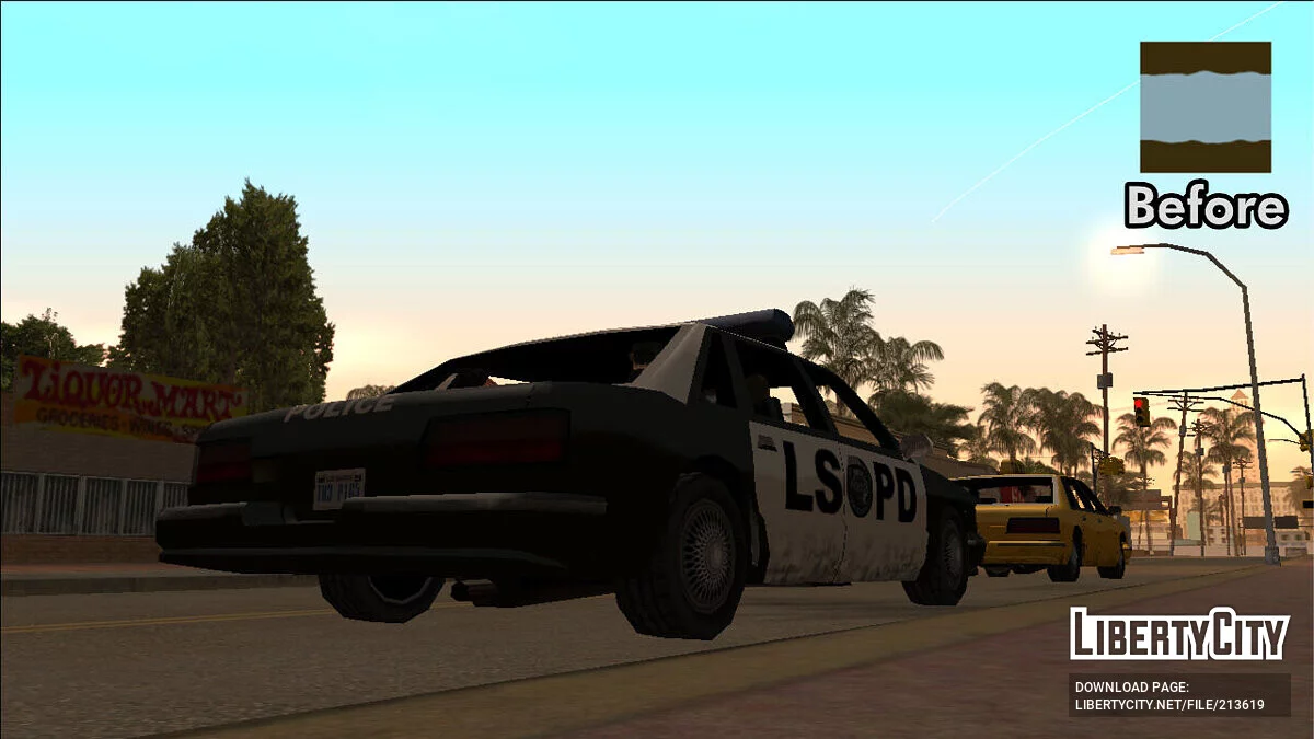 [SA] خريطة بيئة السيارة المحايدة / جي تي إيه سان أندرياس