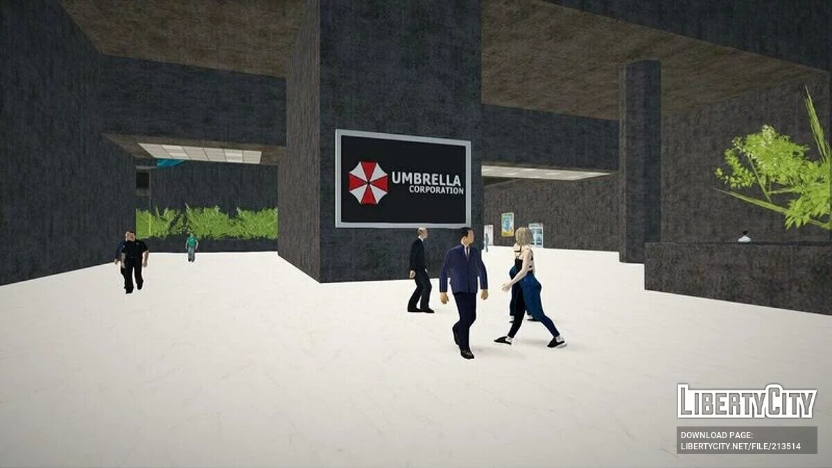 Budynek Umbrella Corp / GTA San Andreas