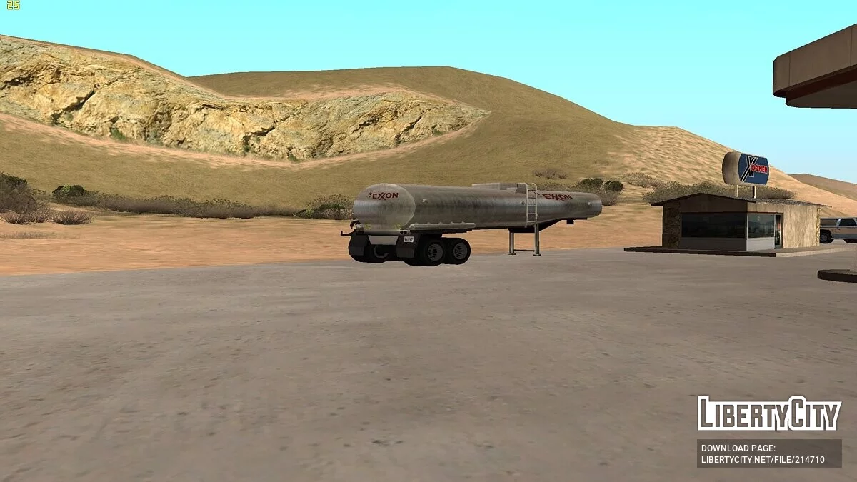 Бензиновый прицеп в HD / GTA San Andreas