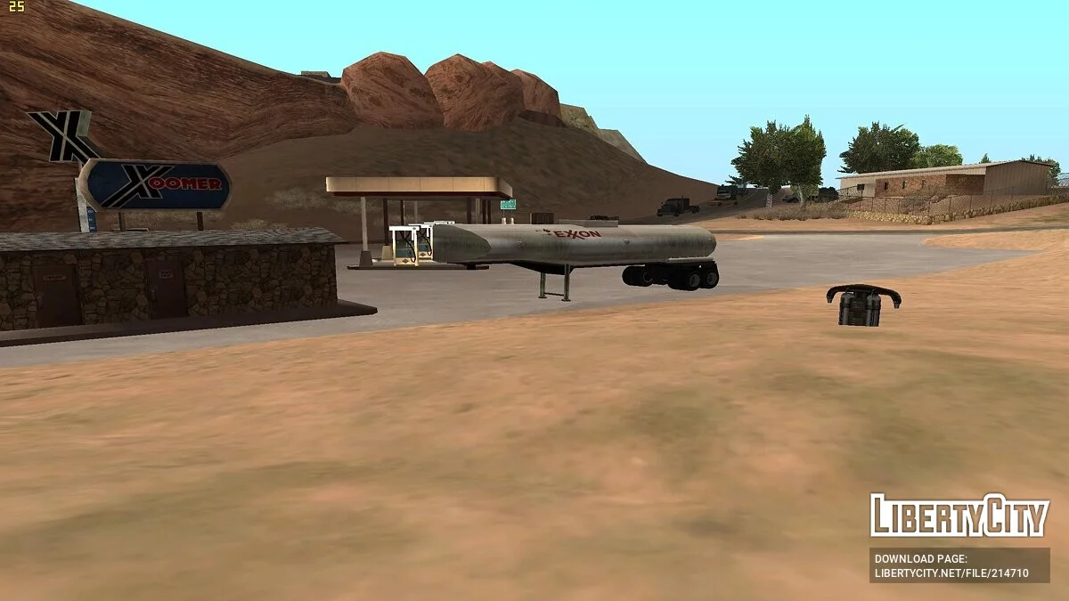 Бензиновый прицеп в HD / GTA San Andreas