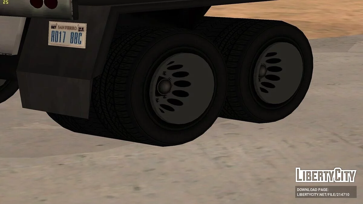 Бензиновый прицеп в HD / GTA San Andreas