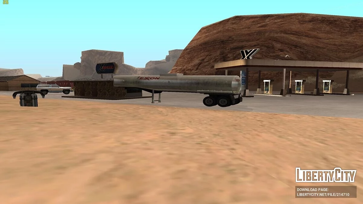 Бензиновый прицеп в HD / GTA San Andreas