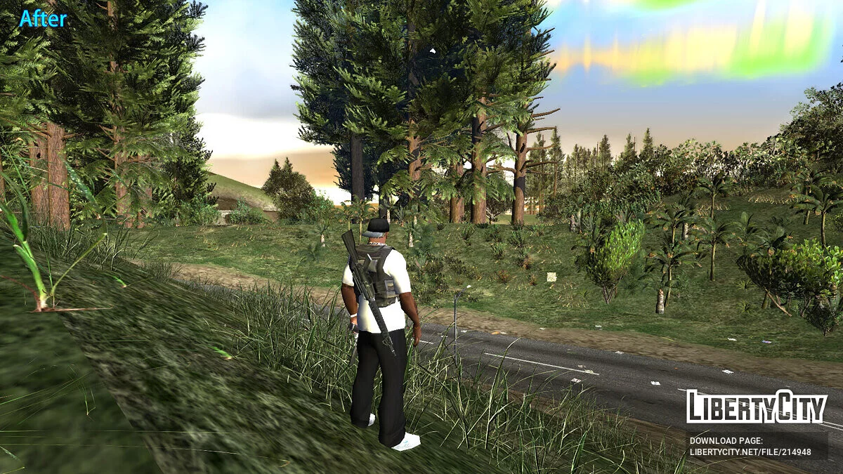 BSOR Vegetation Mod - Dynamic Lighting Version / GTA San Andreas