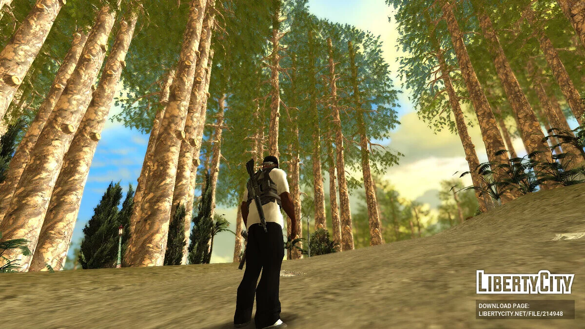 BSOR Vegetation Mod - Dynamic Lighting Version / GTA San Andreas