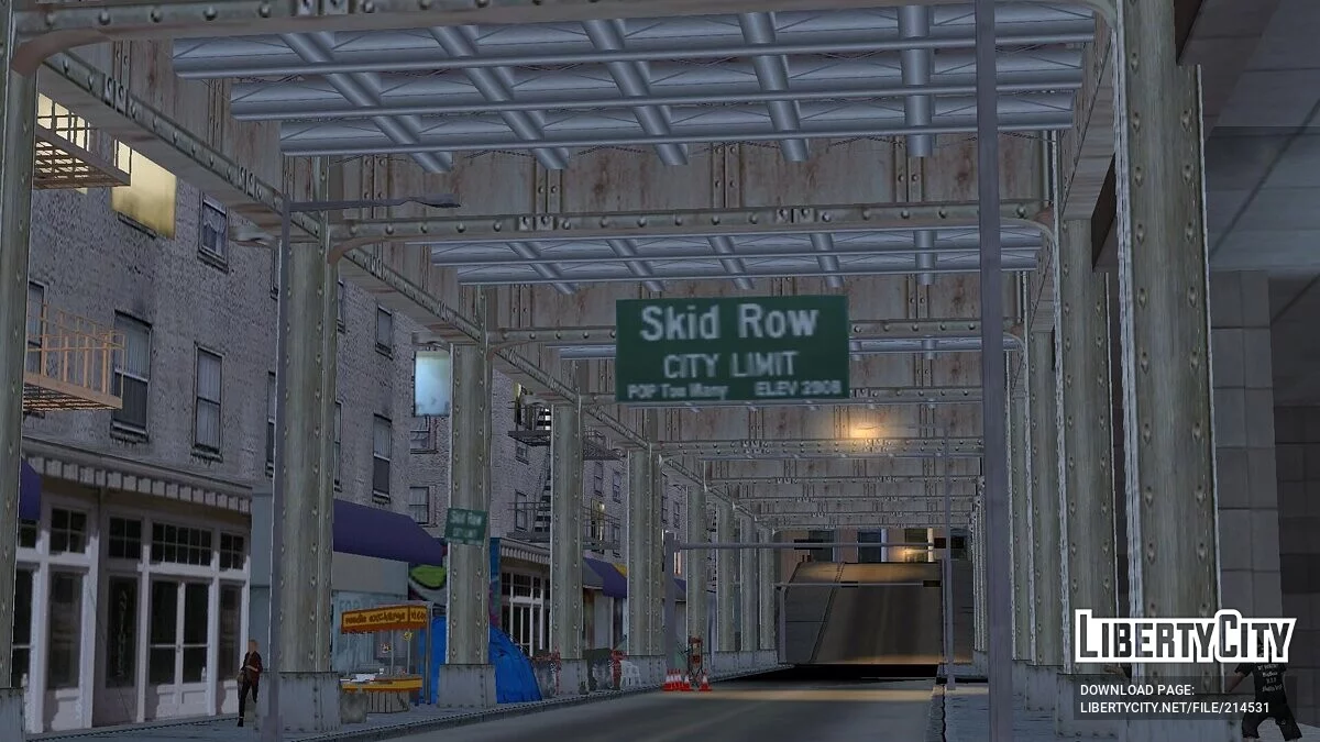 Chinatown, Little Tokyo and Skid Row / GTA San Andreas