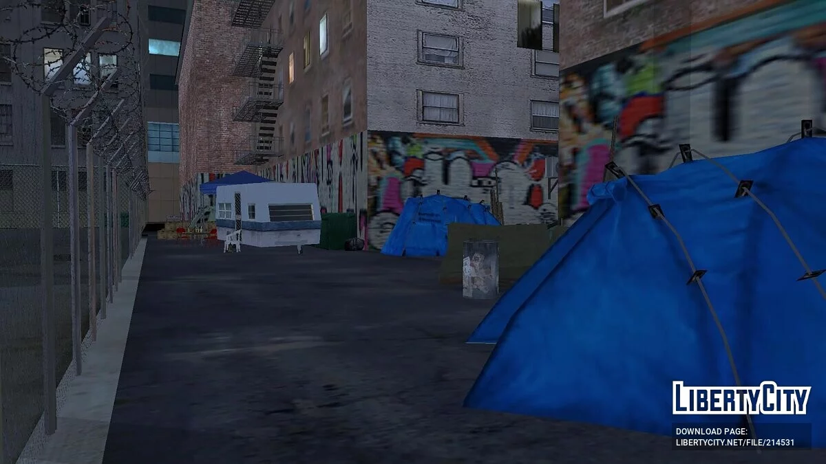 Chinatown, Little Tokyo and Skid Row / GTA San Andreas