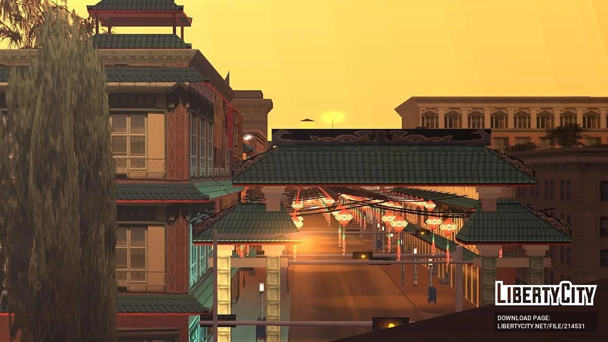 Chinatown, Little Tokyo and Skid Row / GTA San Andreas