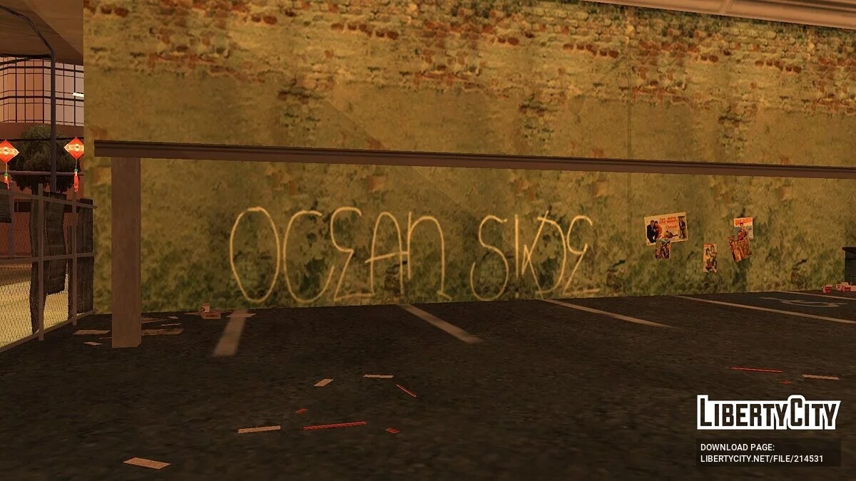 Chinatown, Little Tokyo and Skid Row / GTA San Andreas