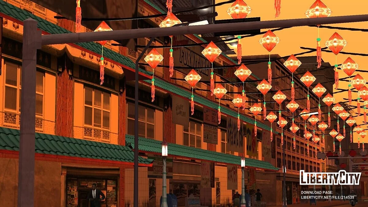 Chinatown, Little Tokyo and Skid Row / GTA San Andreas