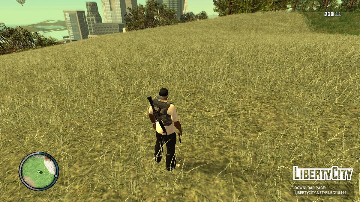 Aktualisierte Grastextur / GTA San Andreas