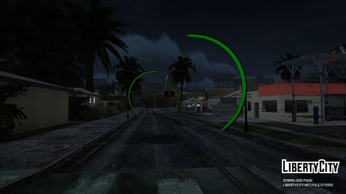 Gapura neon di Los Santos dan San Fierro / GTA San Andreas