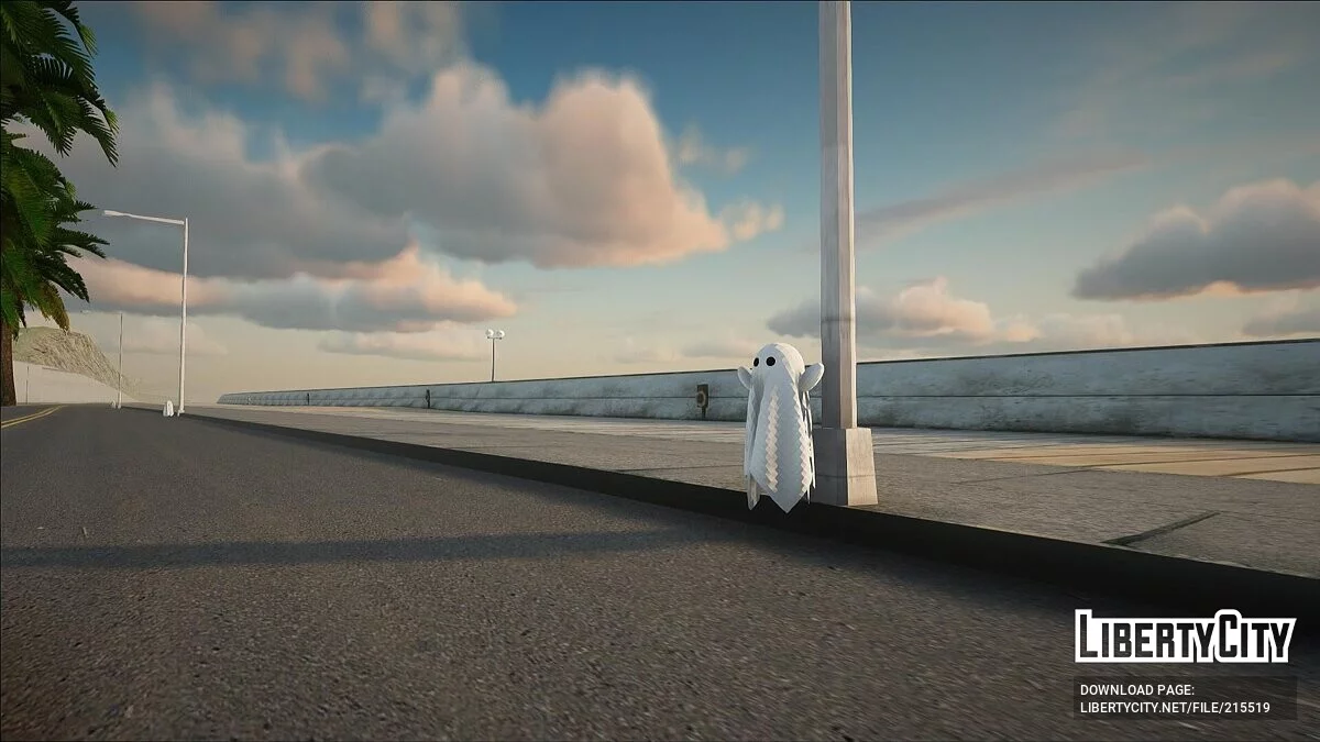 Hantu di bawah tiang lampu / GTA San Andreas