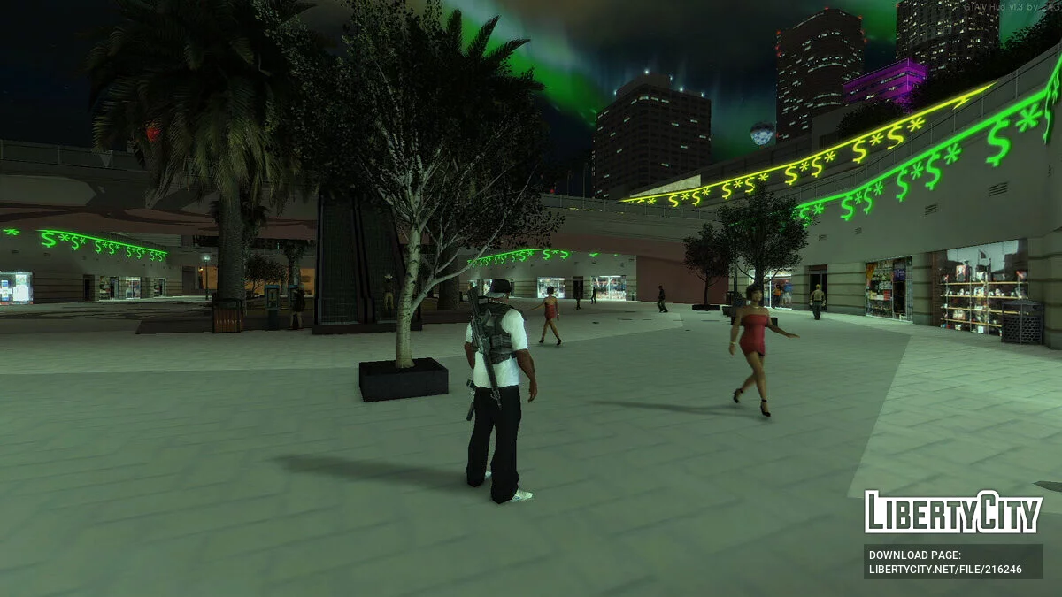 Неонові об'єкти / GTA San Andreas
