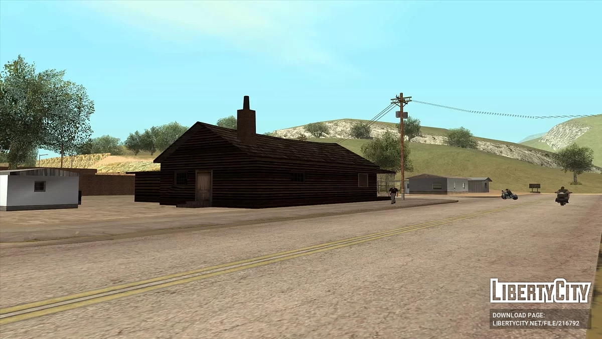 New house in El Quebrados / GTA San Andreas