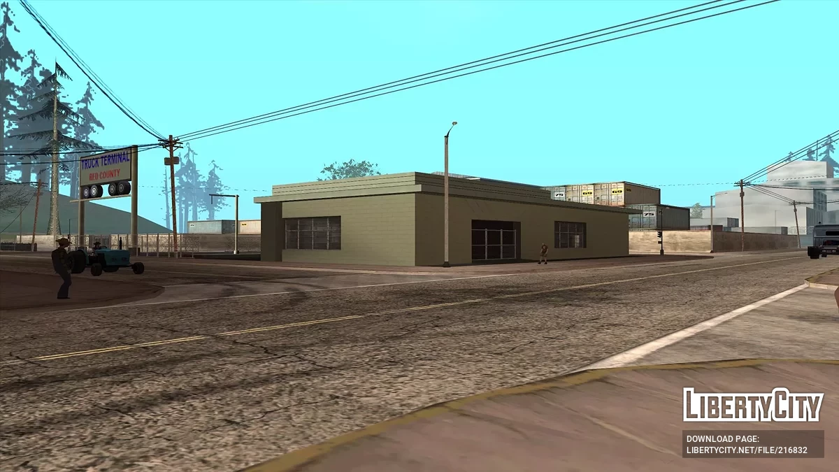 Renovated Cargo Terminal / GTA San Andreas