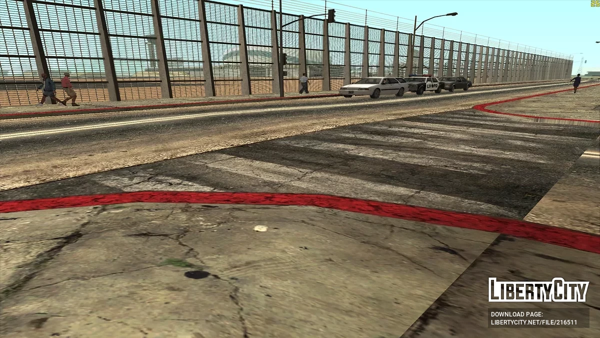 GTA 5 için HQ Dokular - Eyaletin Büyük Yeniden Dokulandırması / GTA San Andreas