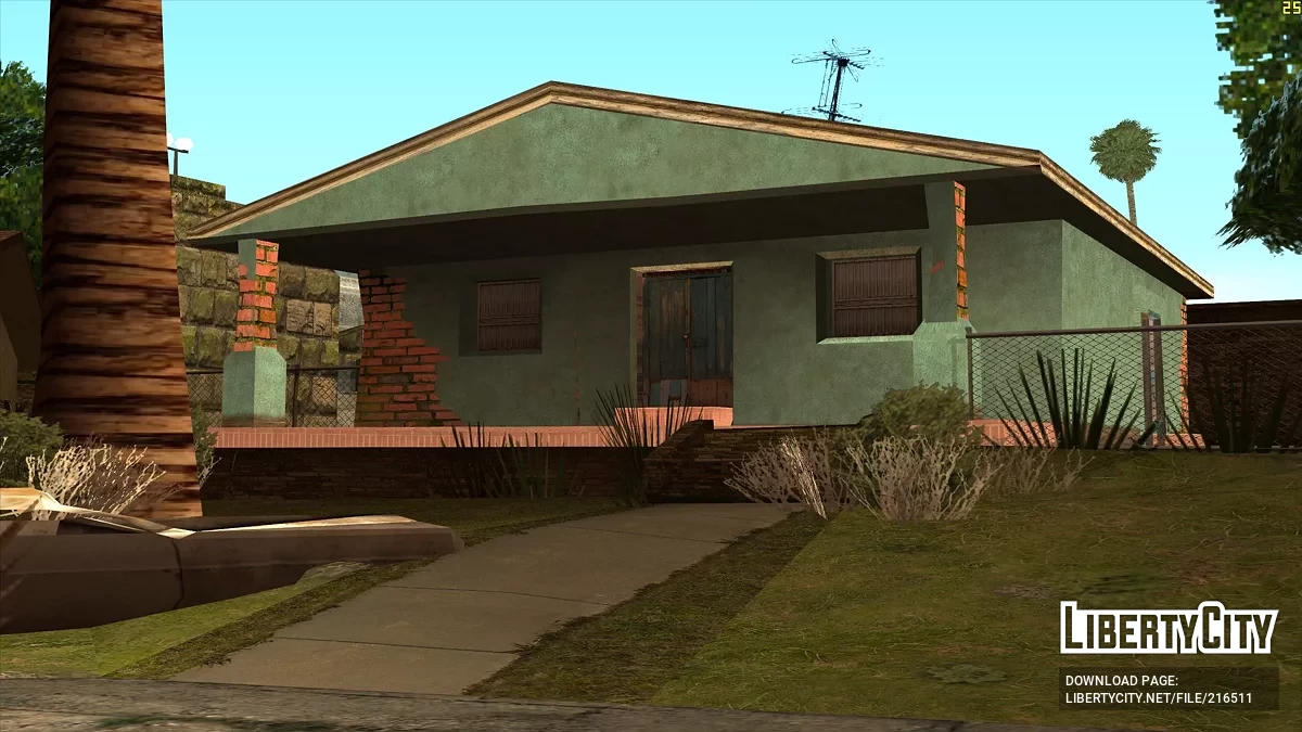 GTA 5 için HQ Dokular - Eyaletin Büyük Yeniden Dokulandırması / GTA San Andreas