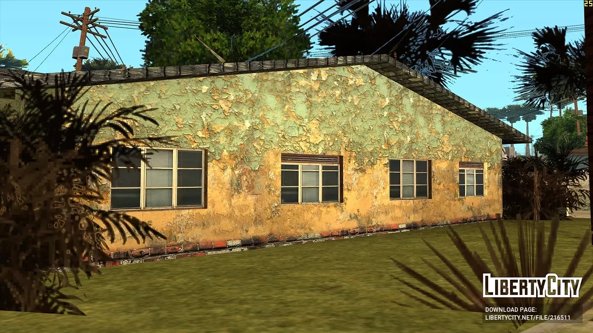 GTA 5 için HQ Dokular - Eyaletin Büyük Yeniden Dokulandırması / GTA San Andreas