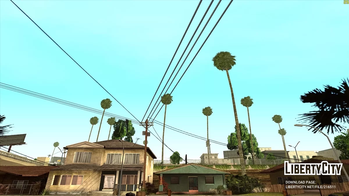 GTA 5 için HQ Dokular - Eyaletin Büyük Yeniden Dokulandırması / GTA San Andreas