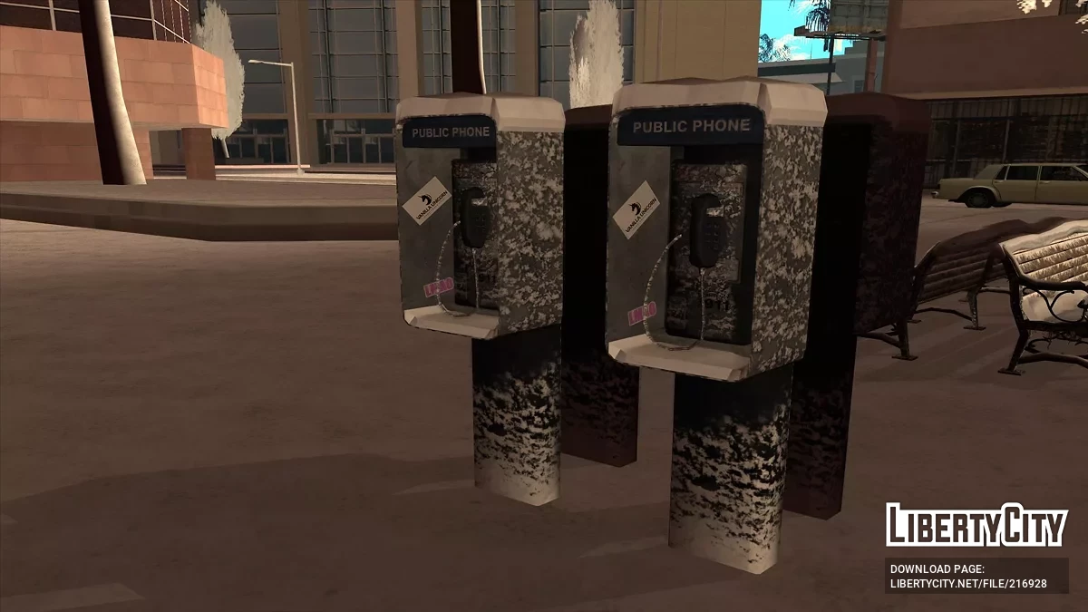 Winter HD Object Pack / GTA San Andreas