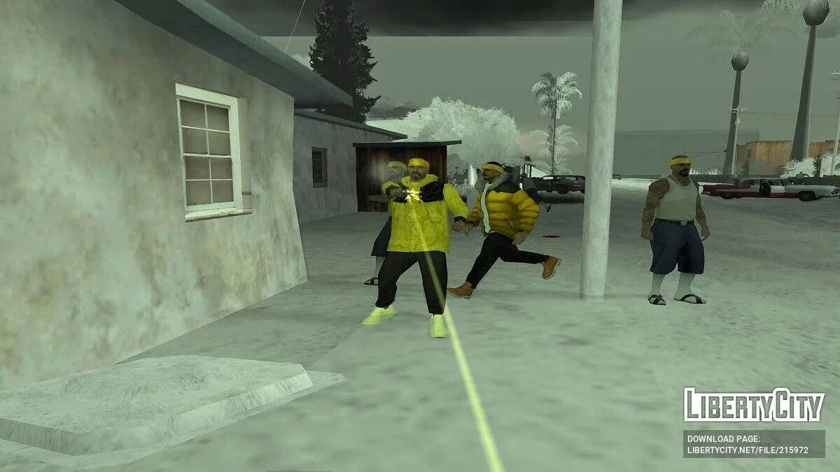 Skin Vagos Musim Dingin / GTA San Andreas