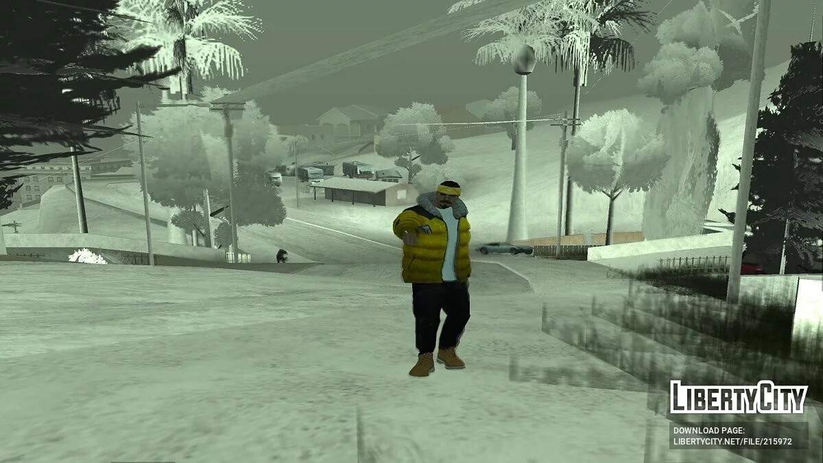 Skin Vagos Musim Dingin / GTA San Andreas