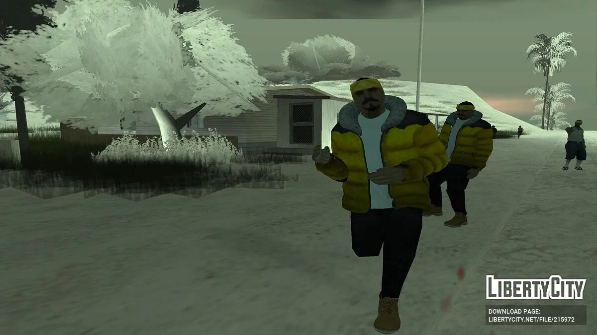 Skin Vagos Musim Dingin / GTA San Andreas