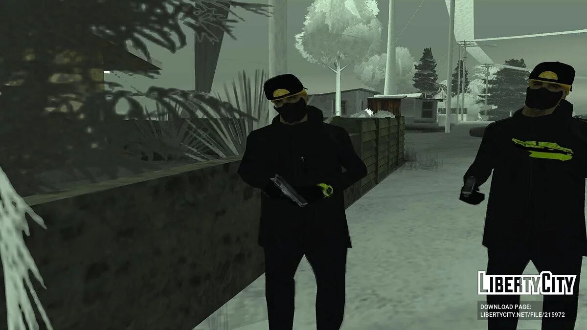 Skin Vagos Musim Dingin / GTA San Andreas