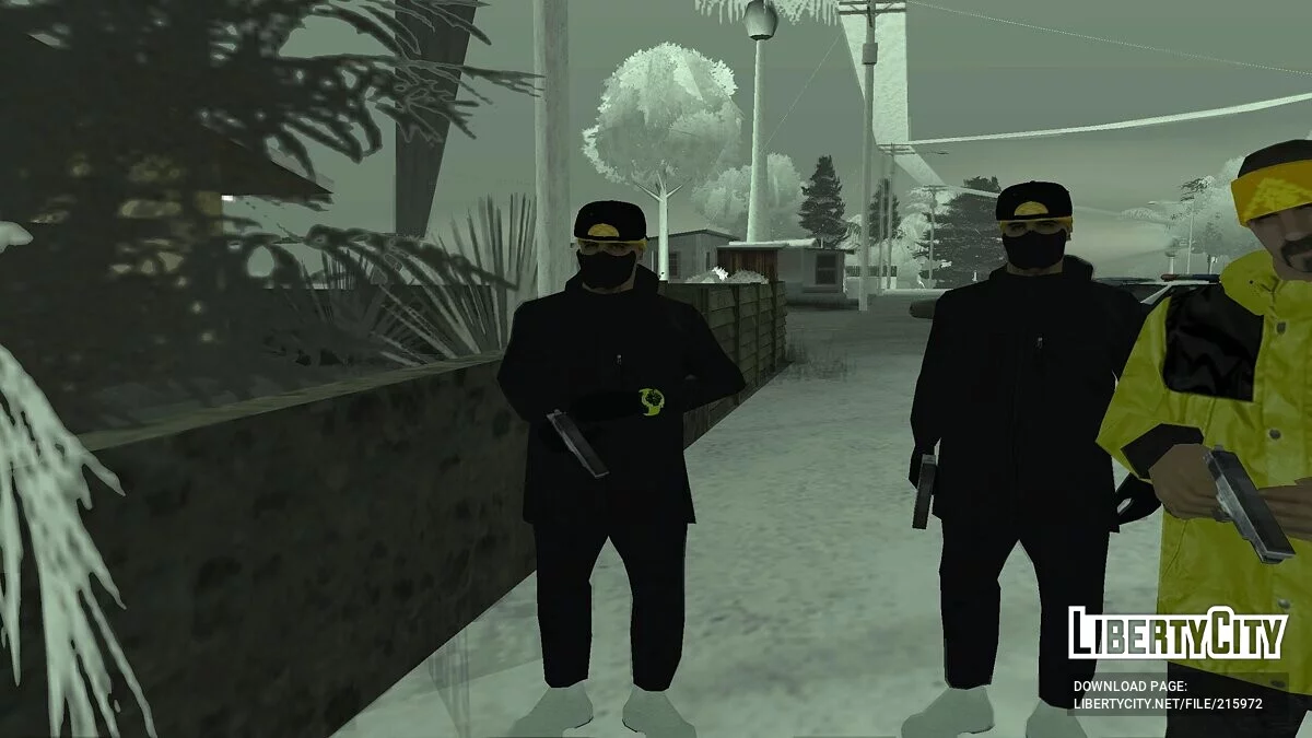 Skin Vagos Musim Dingin / GTA San Andreas