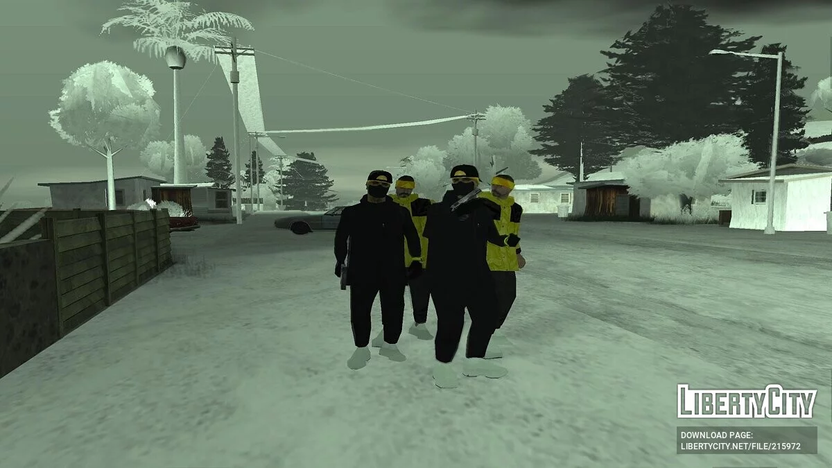 Skin Vagos Musim Dingin / GTA San Andreas