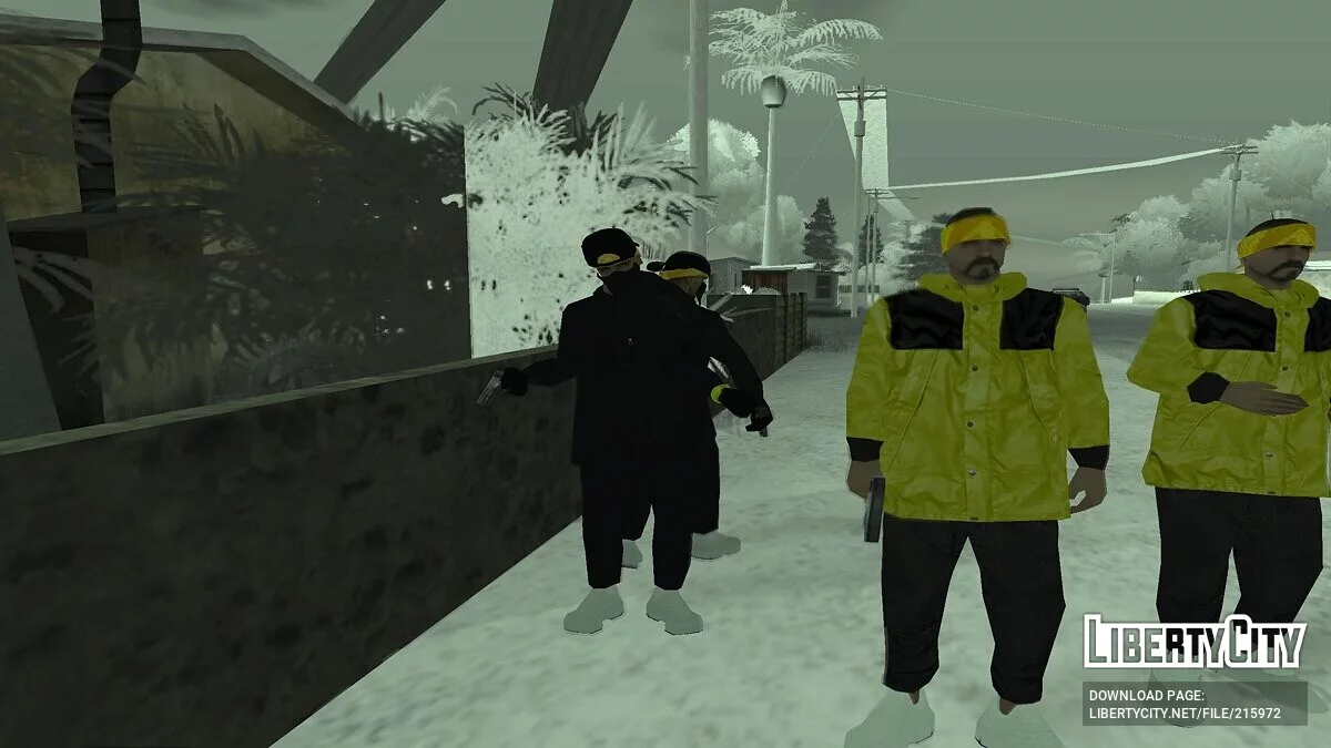 Skin Vagos Musim Dingin / GTA San Andreas