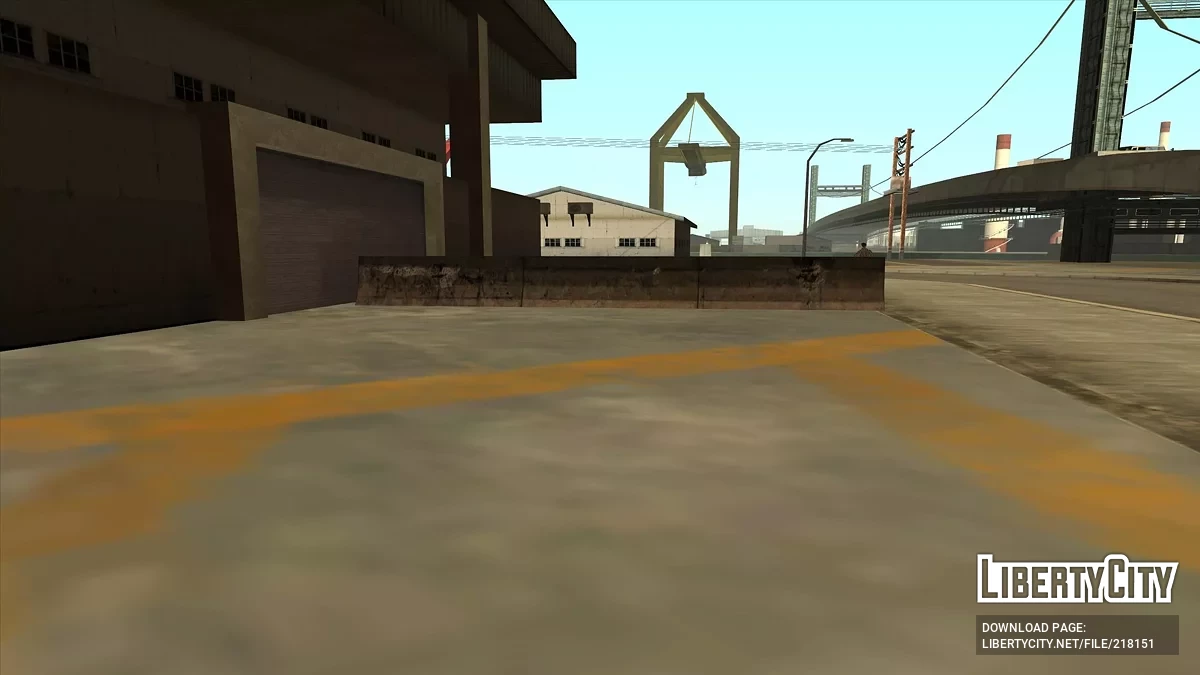 Straßenblockaden in guter Qualität / GTA San Andreas
