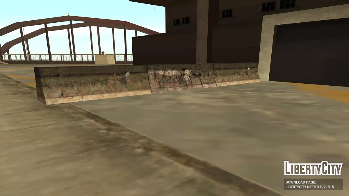 Straßenblockaden in guter Qualität / GTA San Andreas