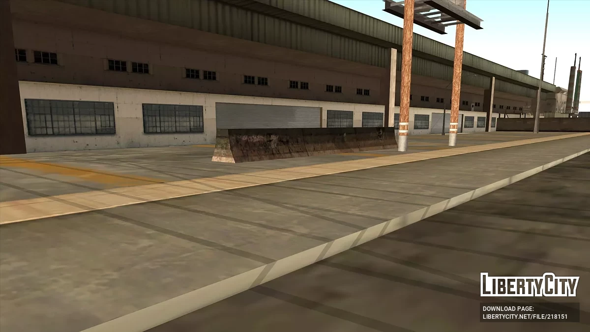 Straßenblockaden in guter Qualität / GTA San Andreas