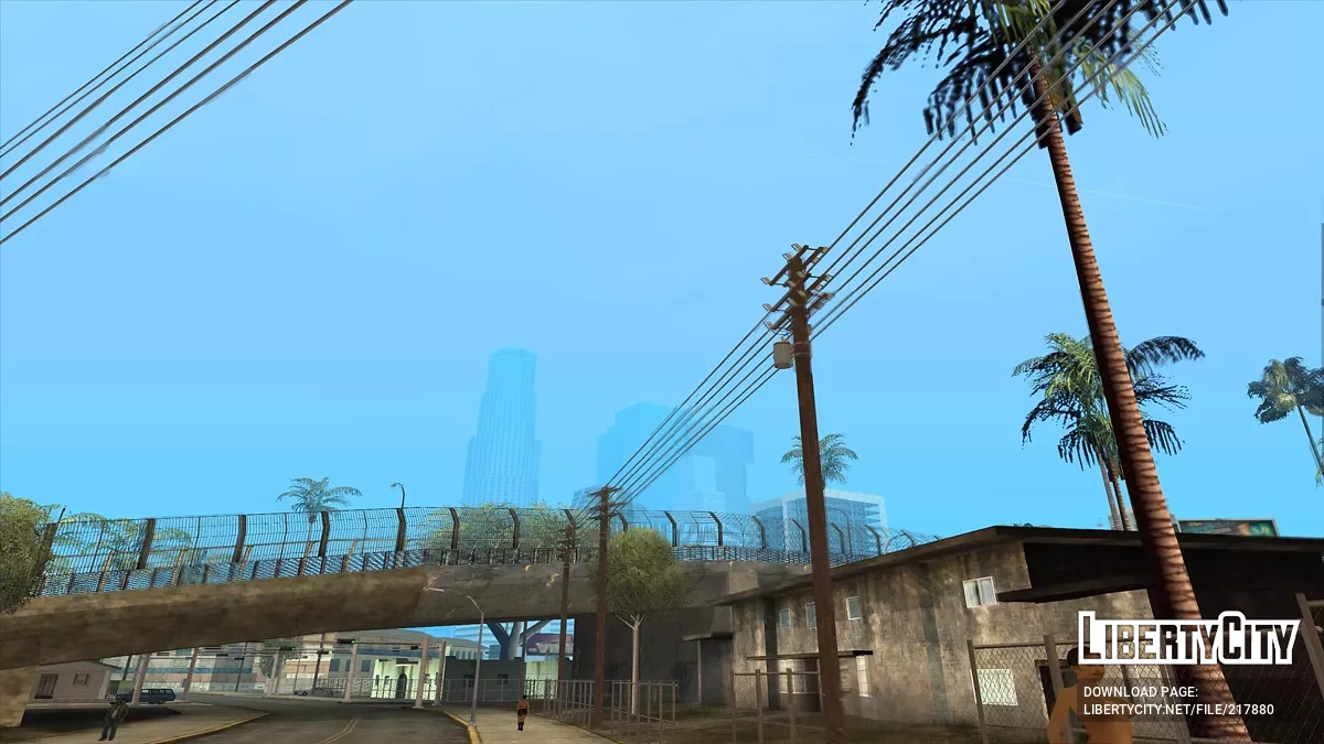 Електричні стовпи в HD / GTA San Andreas