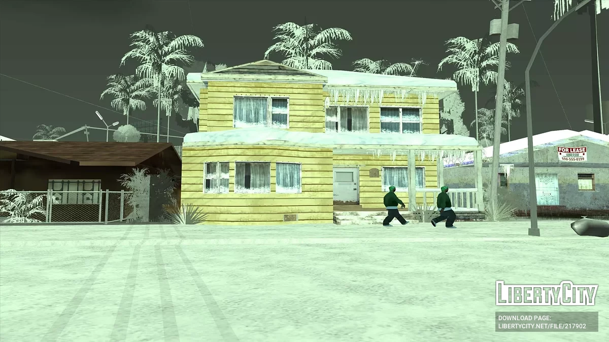 Pack de maisons d'hiver / GTA San Andreas