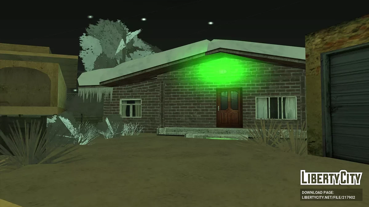 Pack de maisons d'hiver / GTA San Andreas